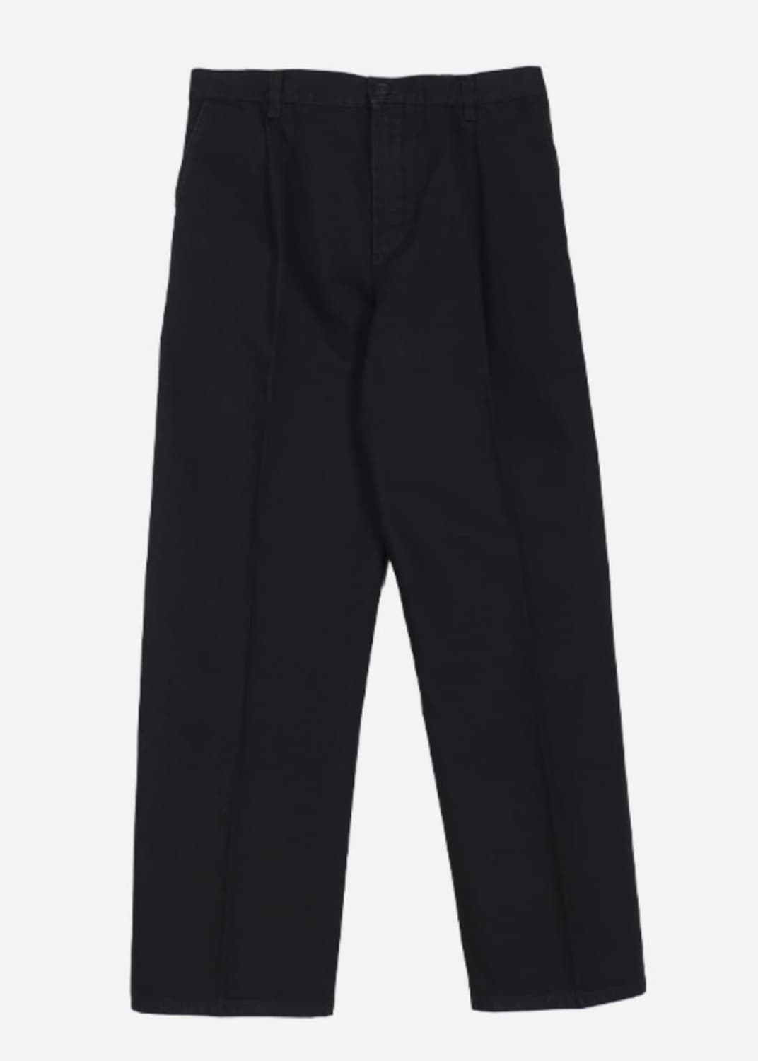 [m] Cristaseya Denim Pleated Trouser 상품이미지1