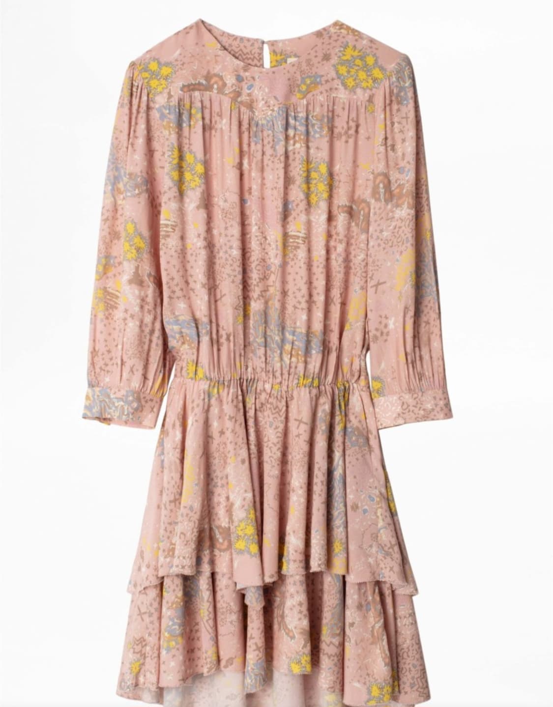 벚꽃룩🌸 쟈딕앤볼테르 루카 프린트 글램 락 드레스 상품이미지6