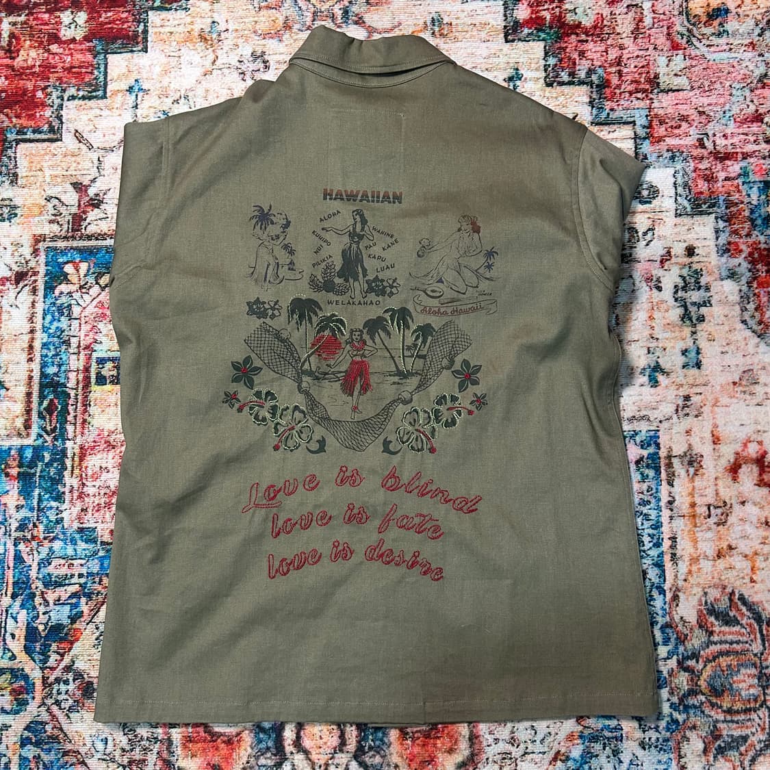 [L] 20ss AS65 밀리터리 반팔 셔츠 상품이미지2