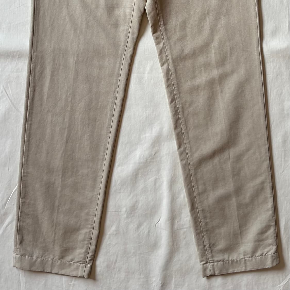 [32] Bastong 603-3 린넨 코튼 테일러드 핏 팬츠 상품이미지3