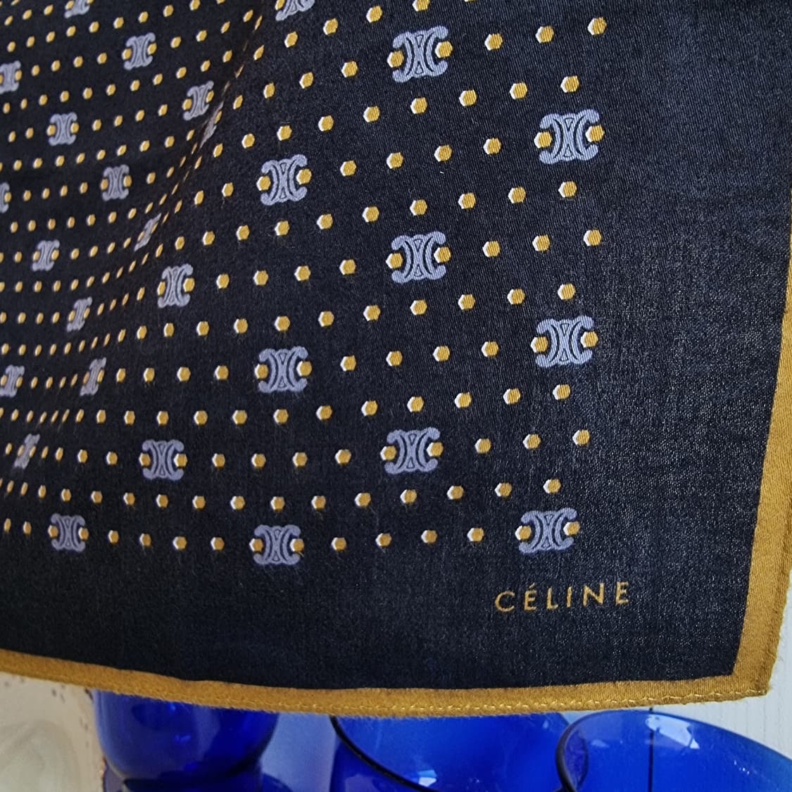 셀린느(CELINE) 일본정품 빈티지 손수건 / 미니 스카프 상품이미지3