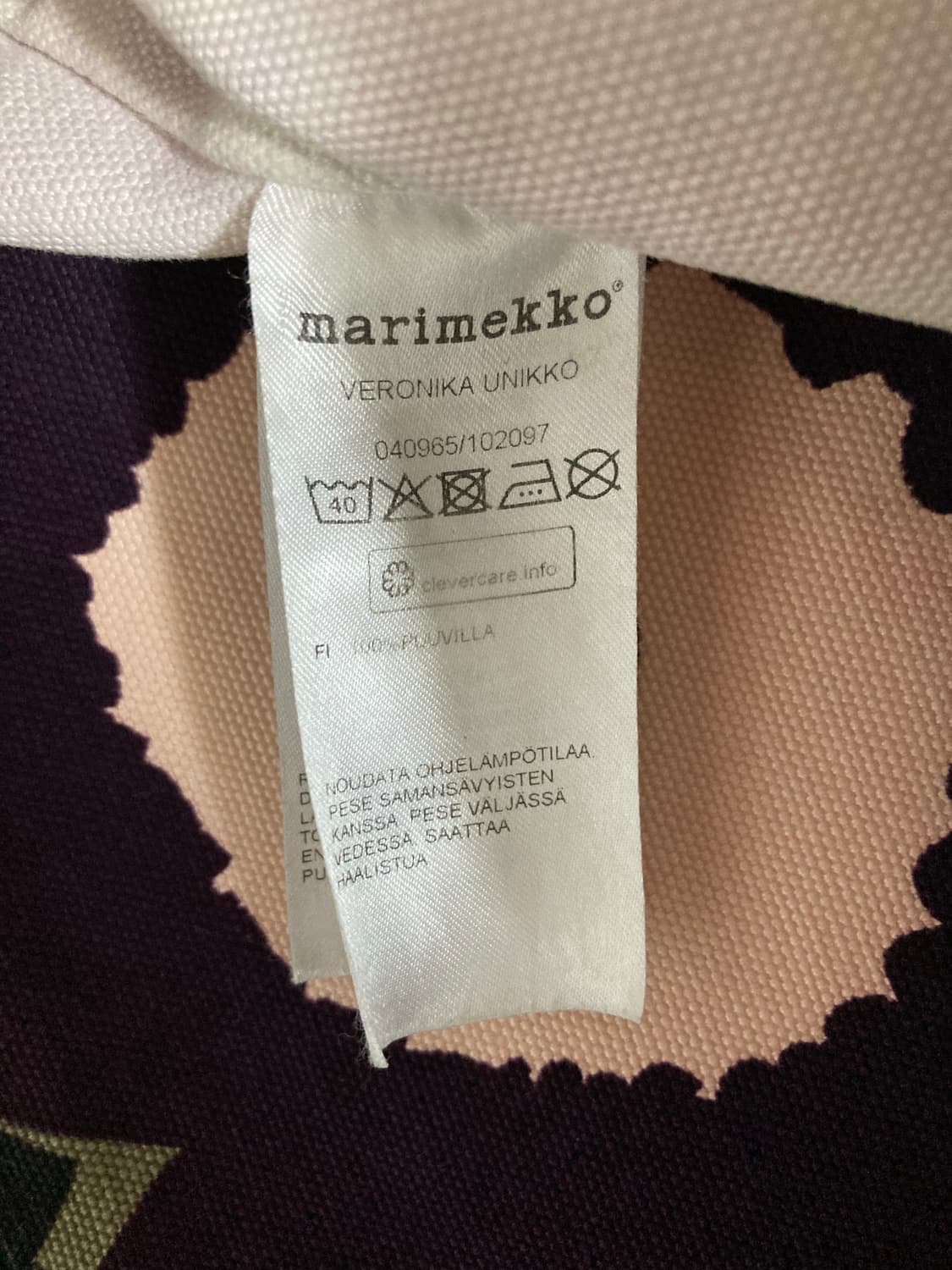 Marimekko flower tote bag  상품이미지6