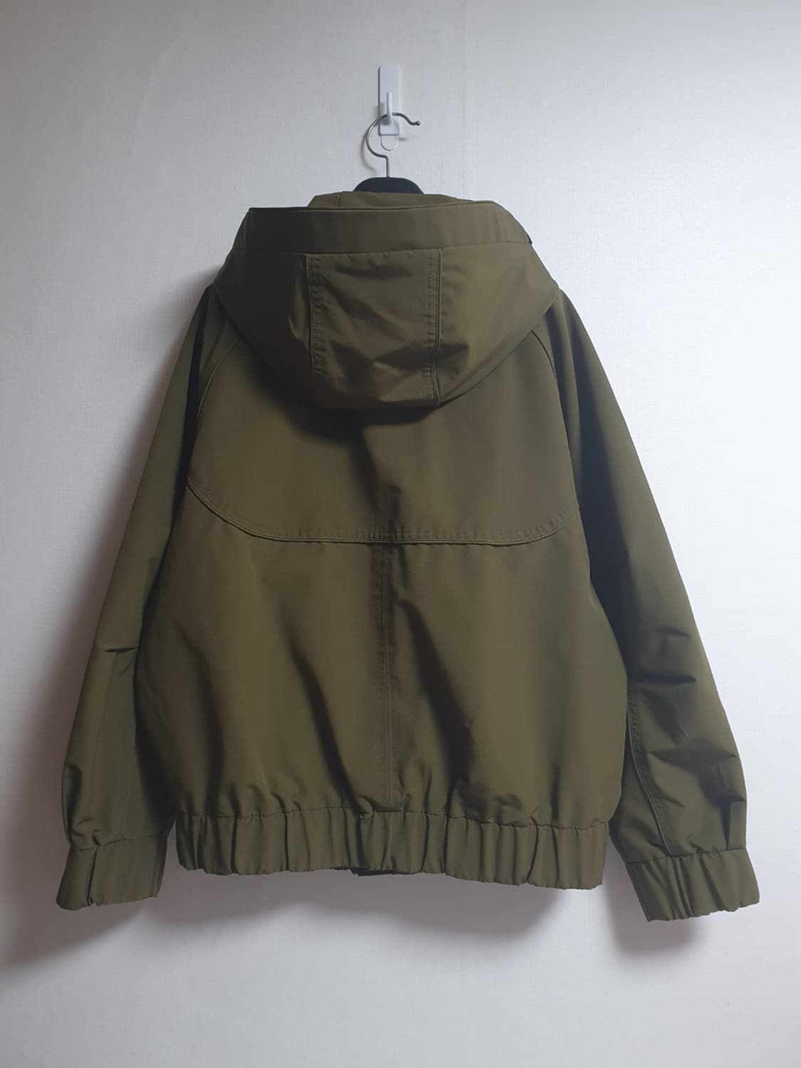 빈폴 스포츠 오버핏 후드 블루종 집업 자켓 95  상품이미지4