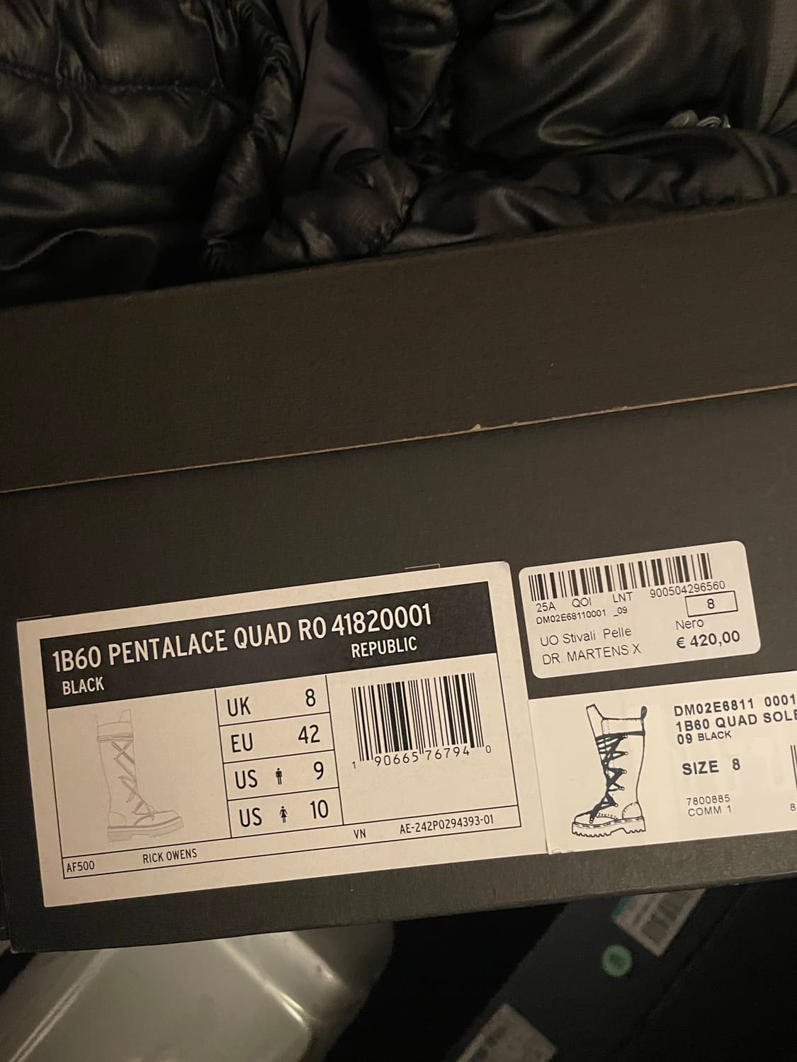 릭오웬스 딕터마틴 부츠 상품이미지3