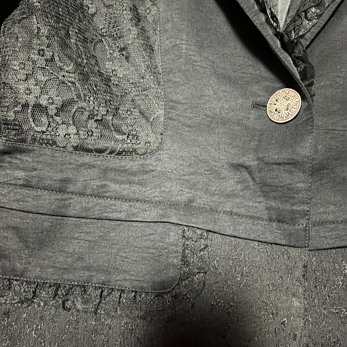 검정 고딕 고스 블레이져 상품이미지4