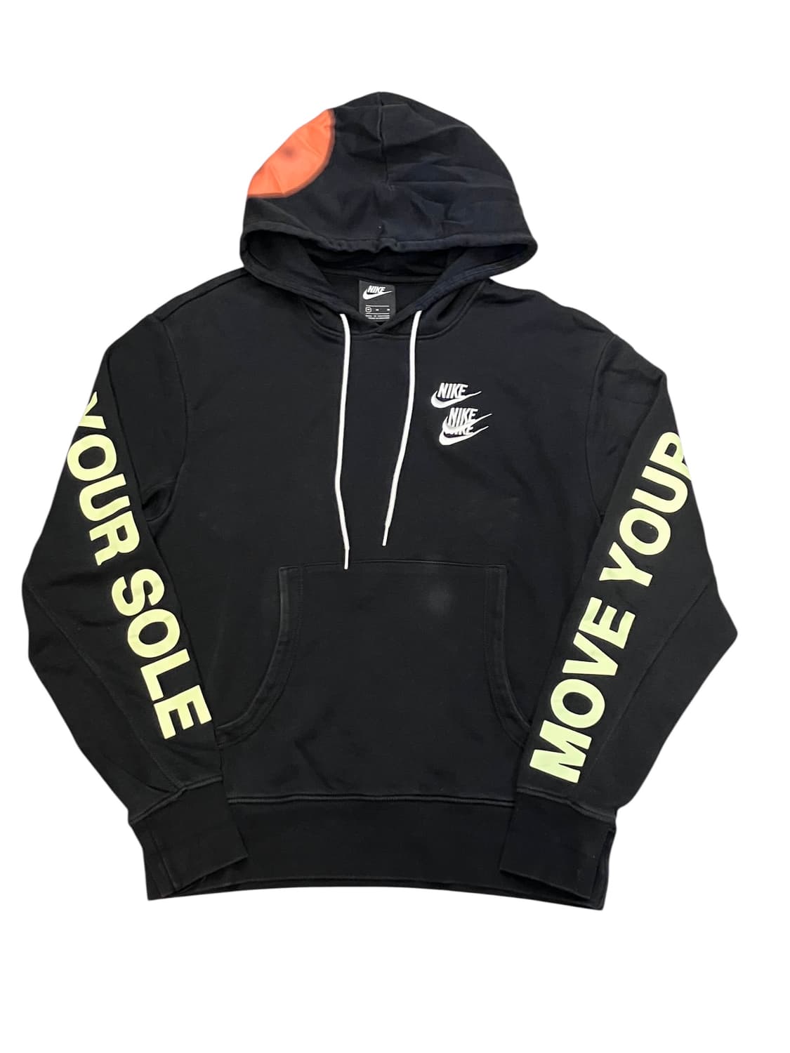 나이키 자수 로고 후드 블랙 M #csz3878  상품이미지3