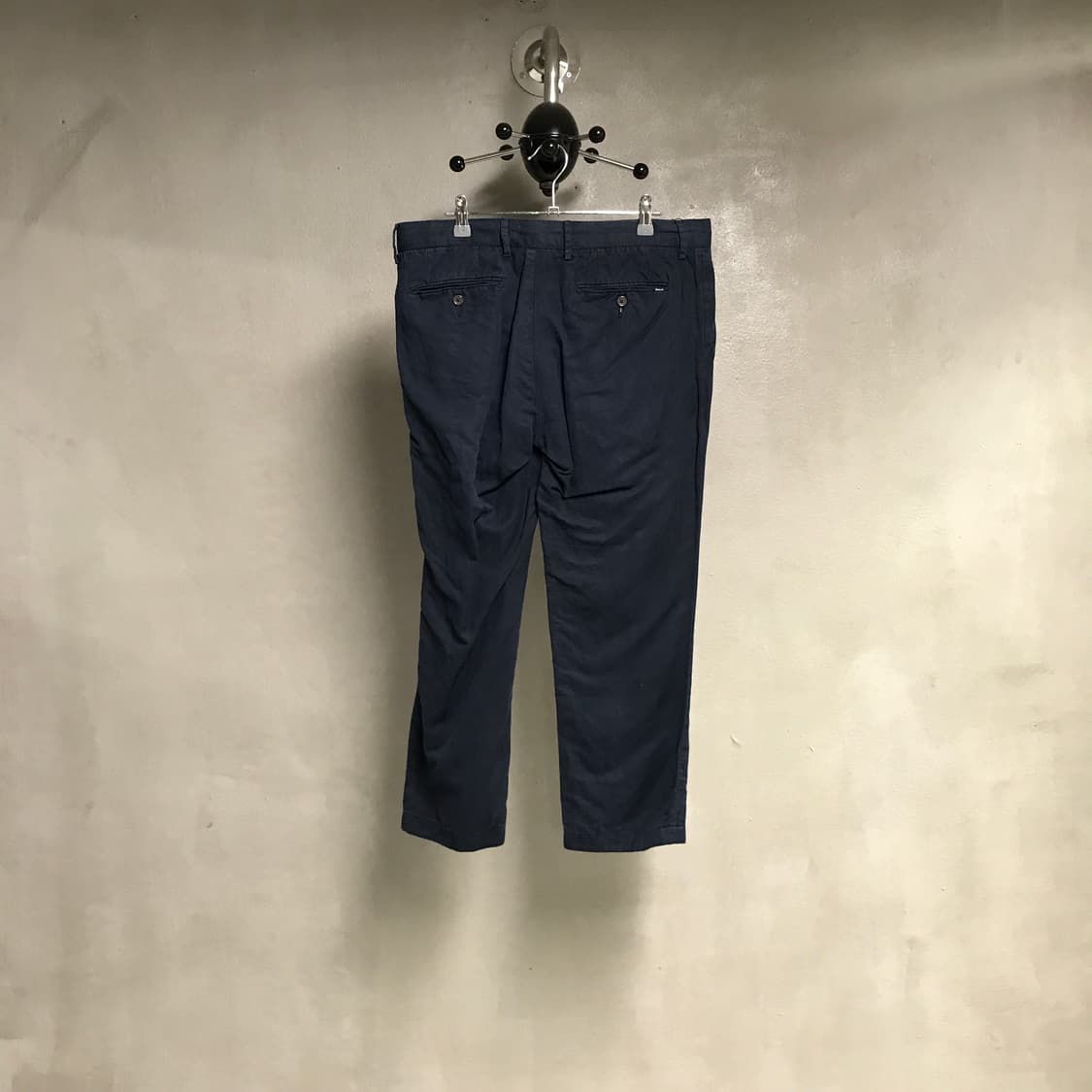 폴로 랄프로렌 QR 린넨 치노 팬츠 네이비 33/32 상품이미지5