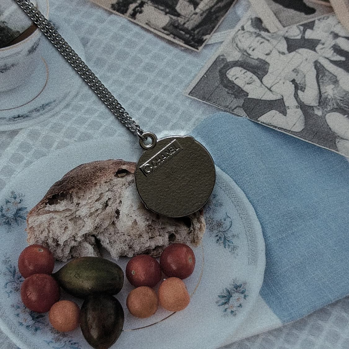 샤넬 파리 캉봉 코인 목걸이 빈티지 목걸이 업사이클링 상품이미지3