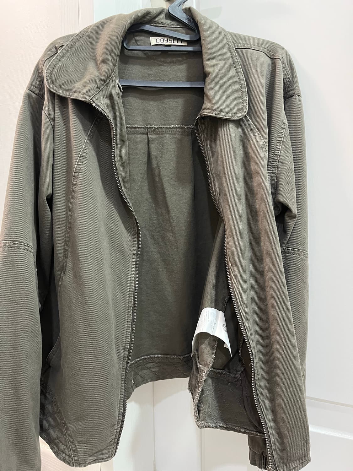 코이세이오 아우터 COYSEIO ROUND COLLAR STITCH JA 상품이미지3