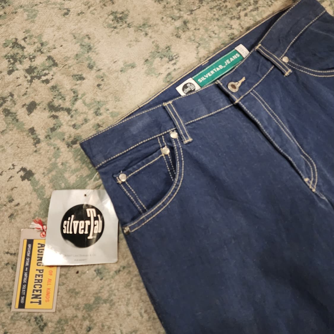 90s 오리지날 실버탭 데님팬츠 상품이미지4