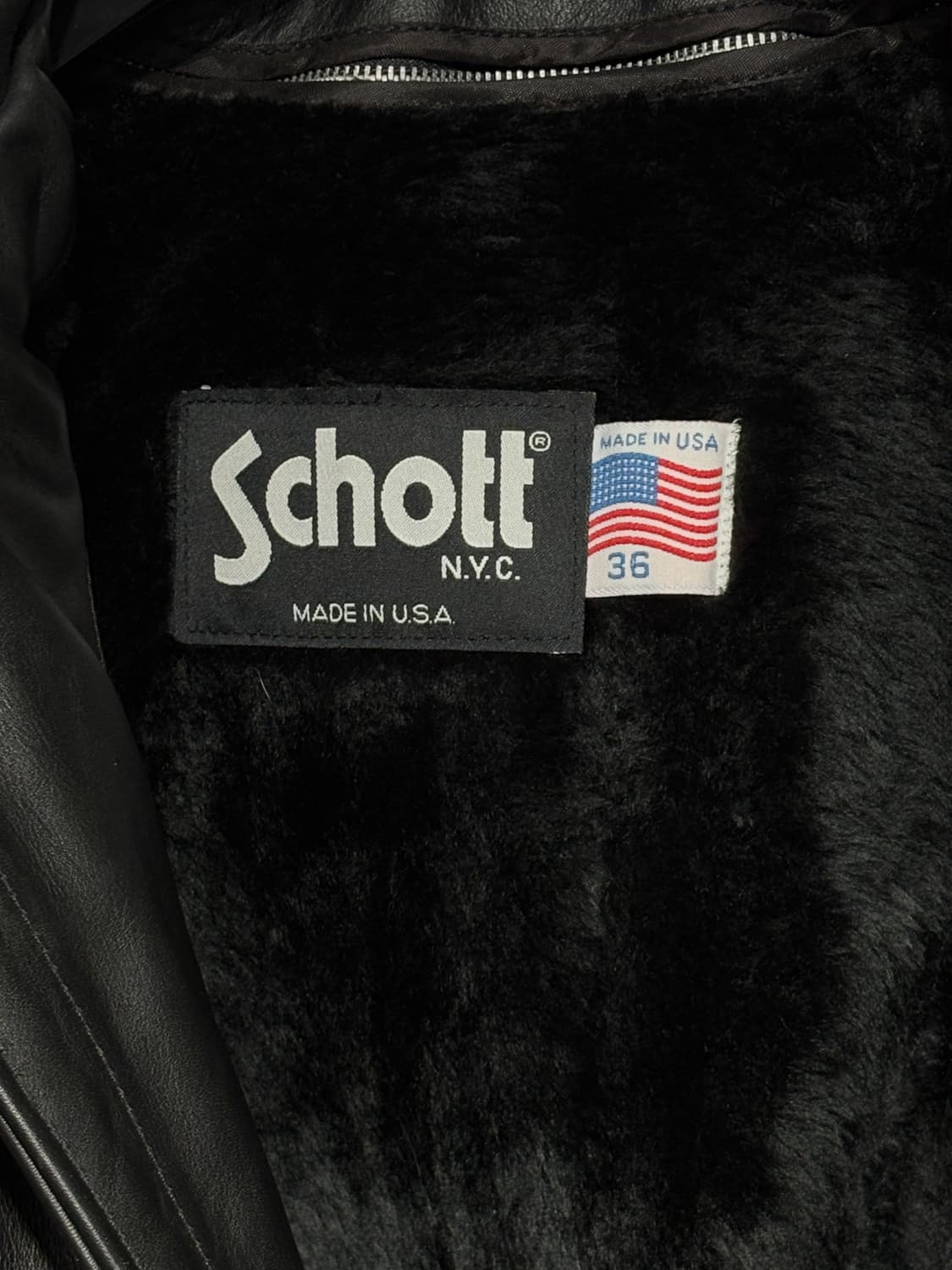 Schott 641 카우하이드 레더자켓  상품이미지4