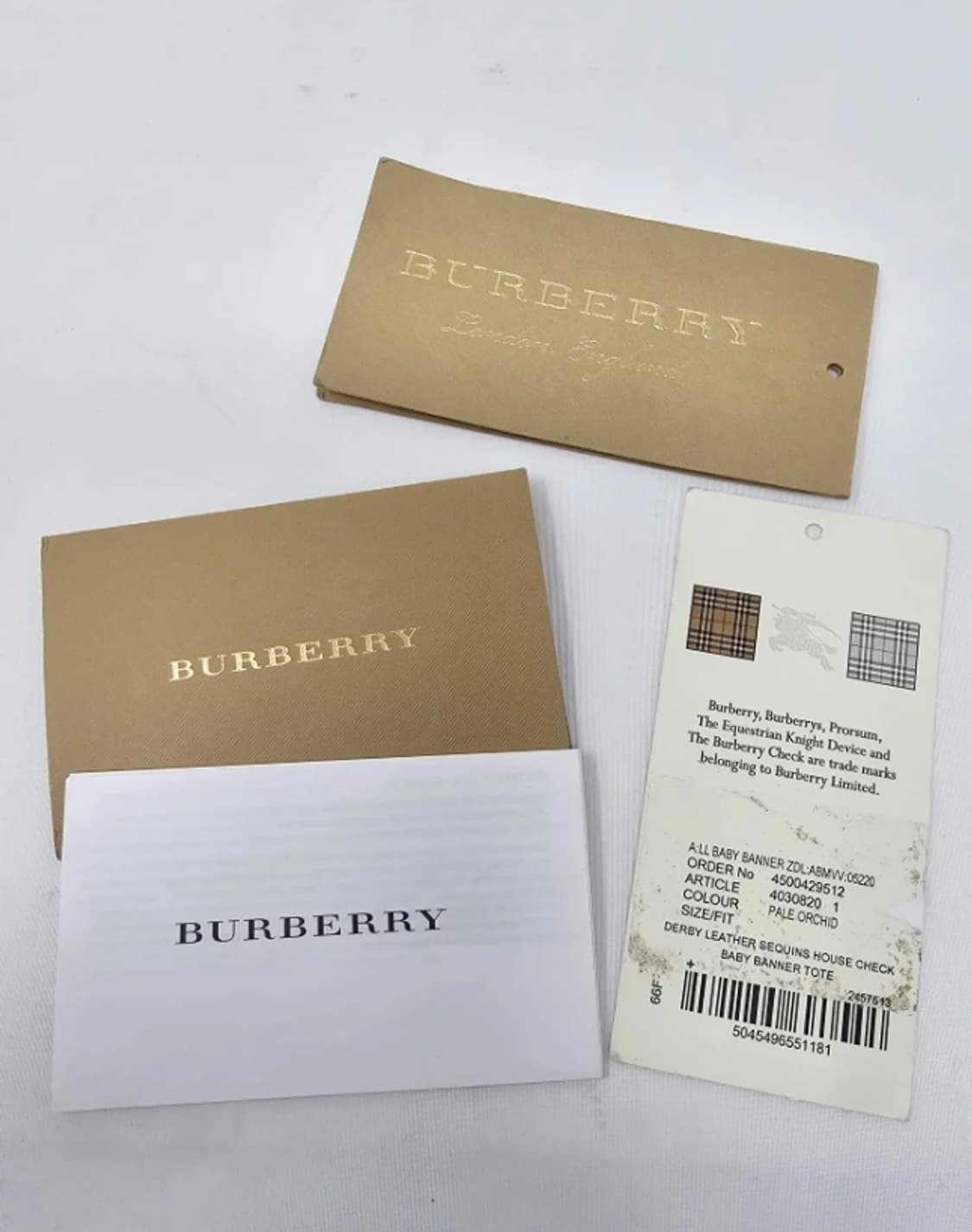 정품 버버리 베이비 배너 스팽글 토트백 크로스백 상품이미지9