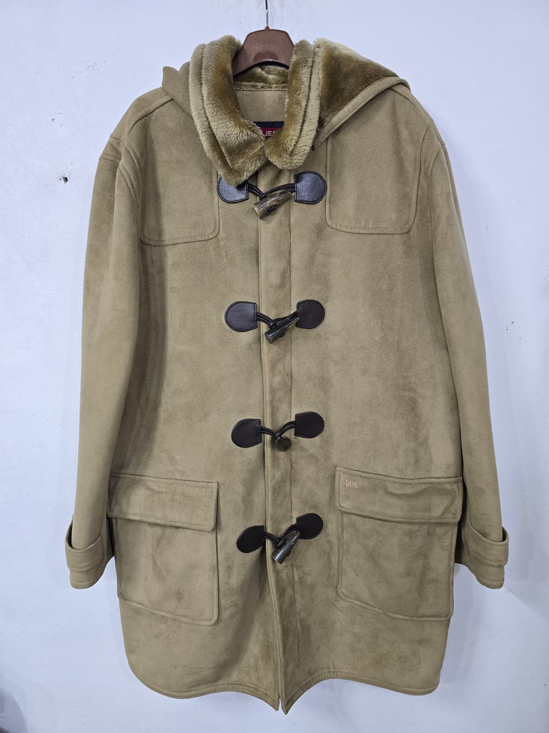 90'S Lee파일 이너 더블 코트 상품이미지1