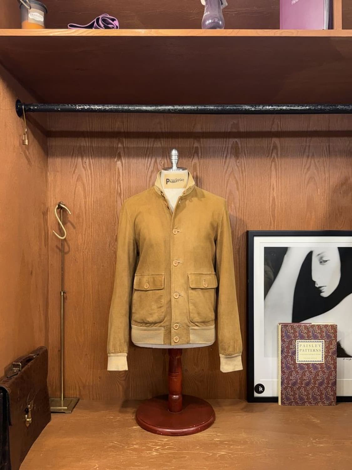 스트와트 스웨이드 자켓 상품이미지1