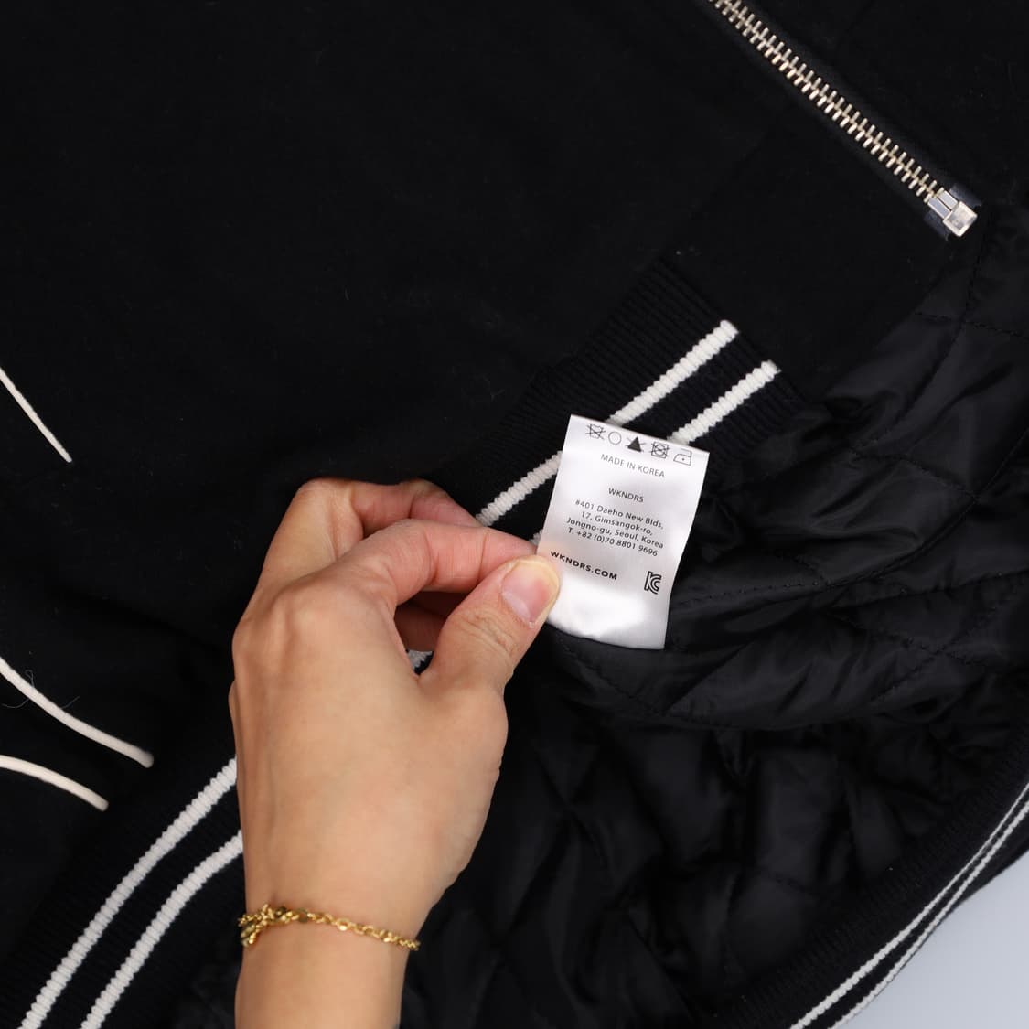 [L] 위캔더스 울 점퍼 자켓 1229H1 상품이미지5