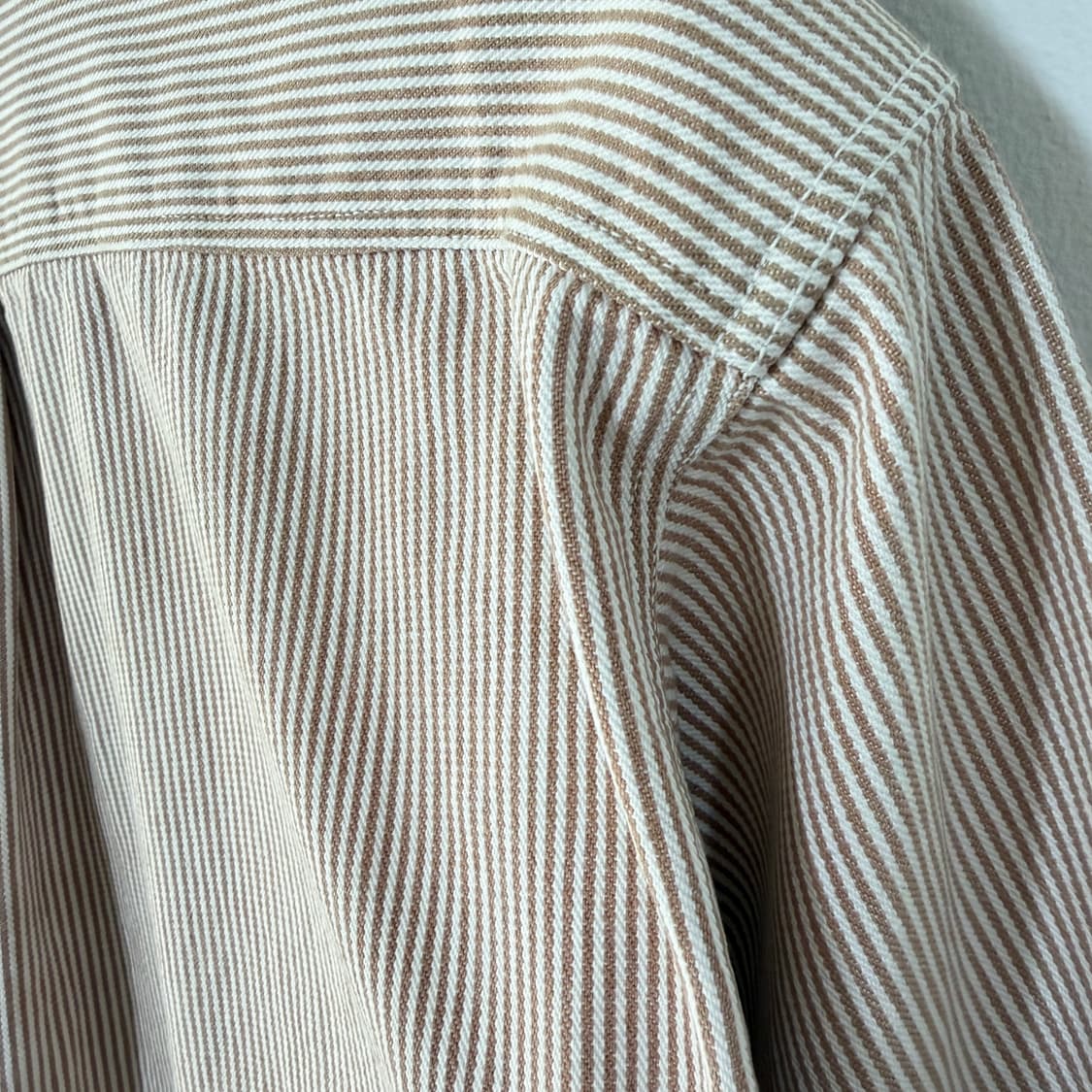 [L] 타미힐피거 하프버튼 스트라이프 셔츠 상품이미지6