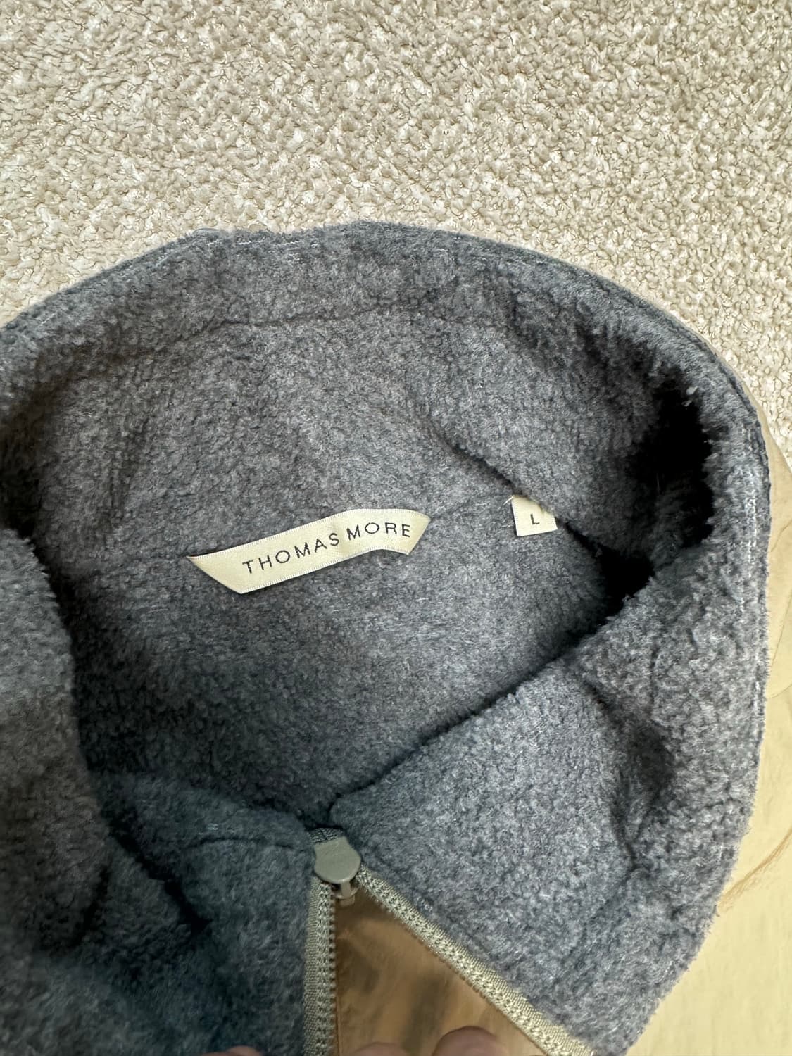 토마스모어 게리하프 짚업 상품이미지2