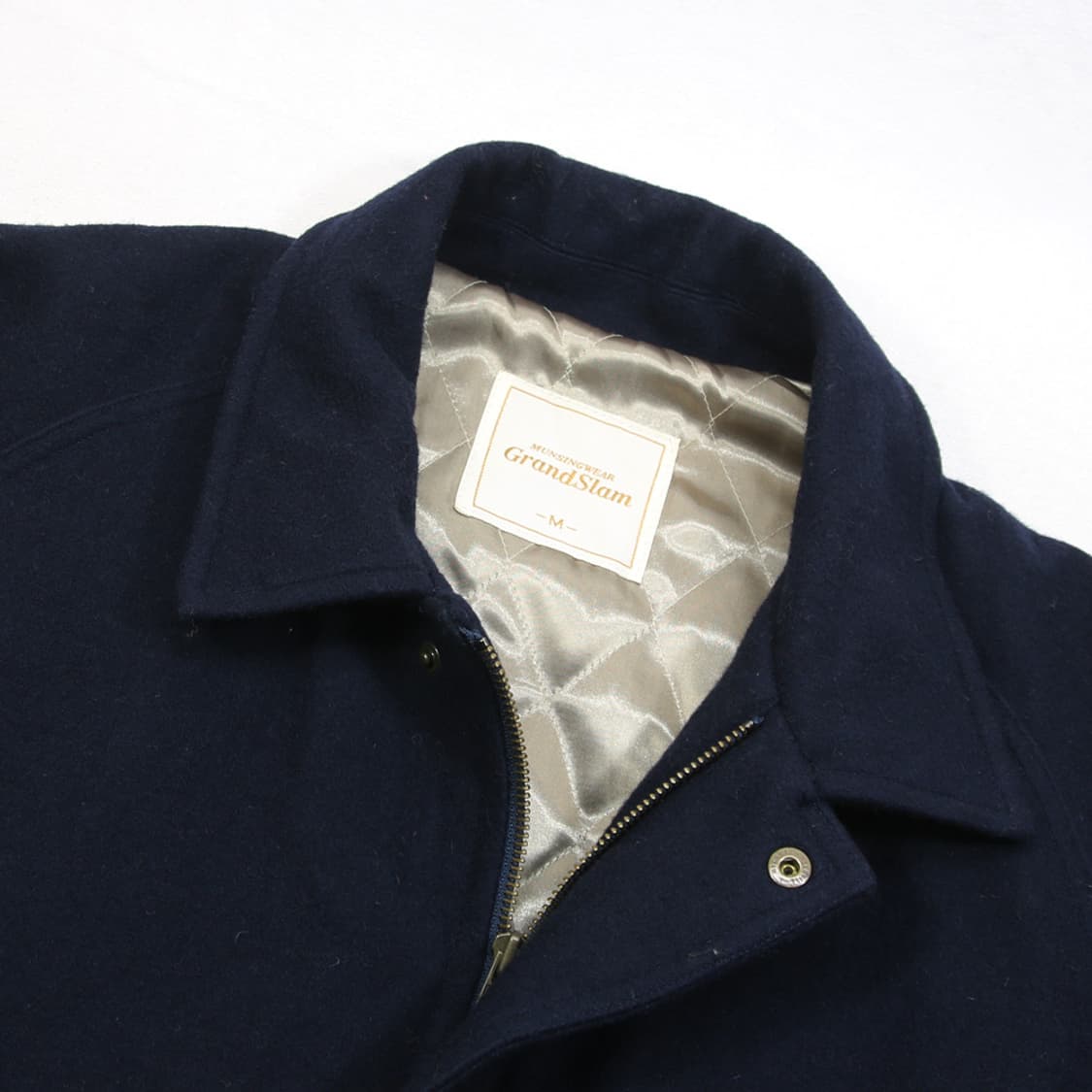 (착용컷) MUNSINGWEAR 모직 블루종 (남성용 98-100) 상품이미지5