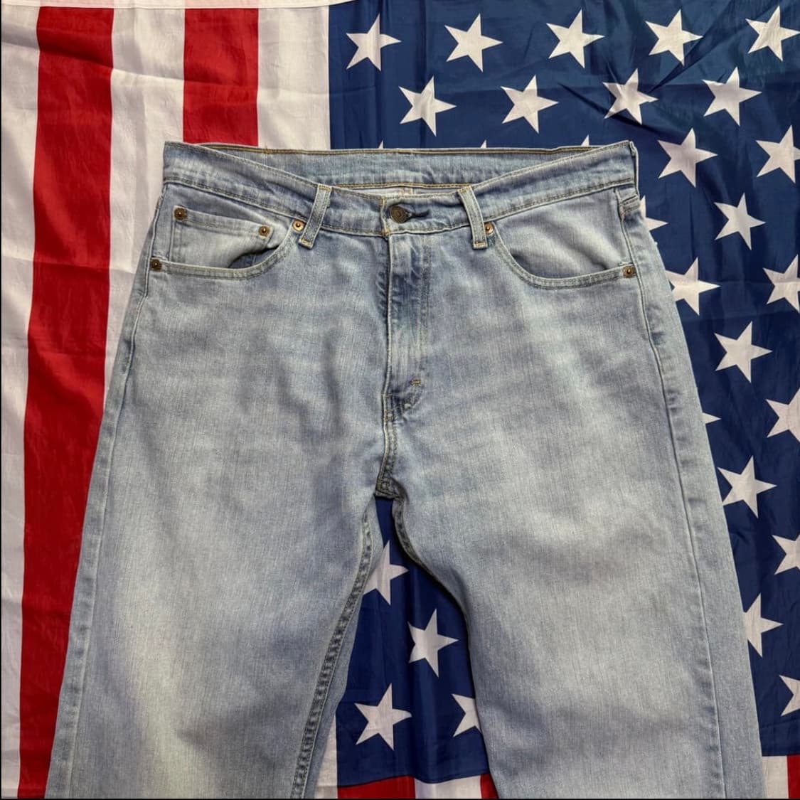 리바이스 550 연청 33 32 상품이미지2