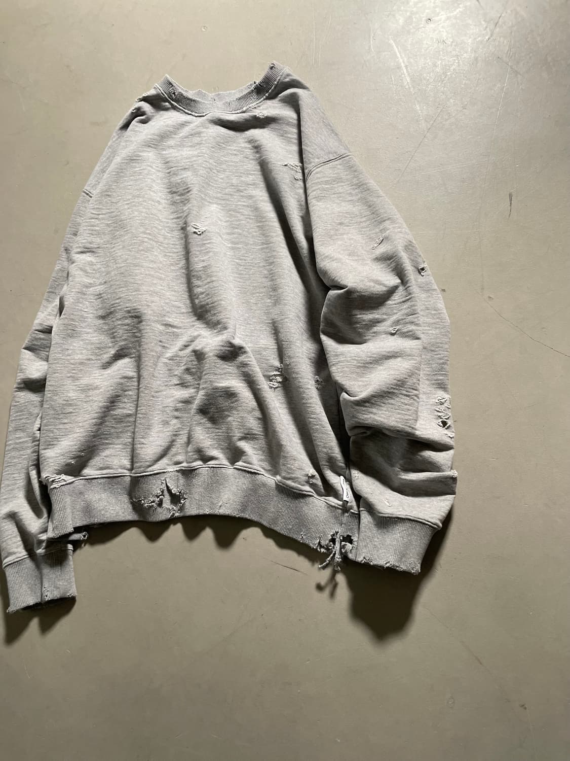 KZ Atelier Distressed Sweat Setup 상품이미지4