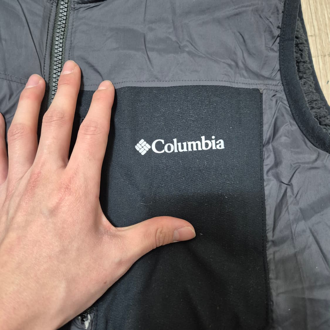 컬럼비아 리버시블 바람막이 후리스 조끼 L(100) 상품이미지8