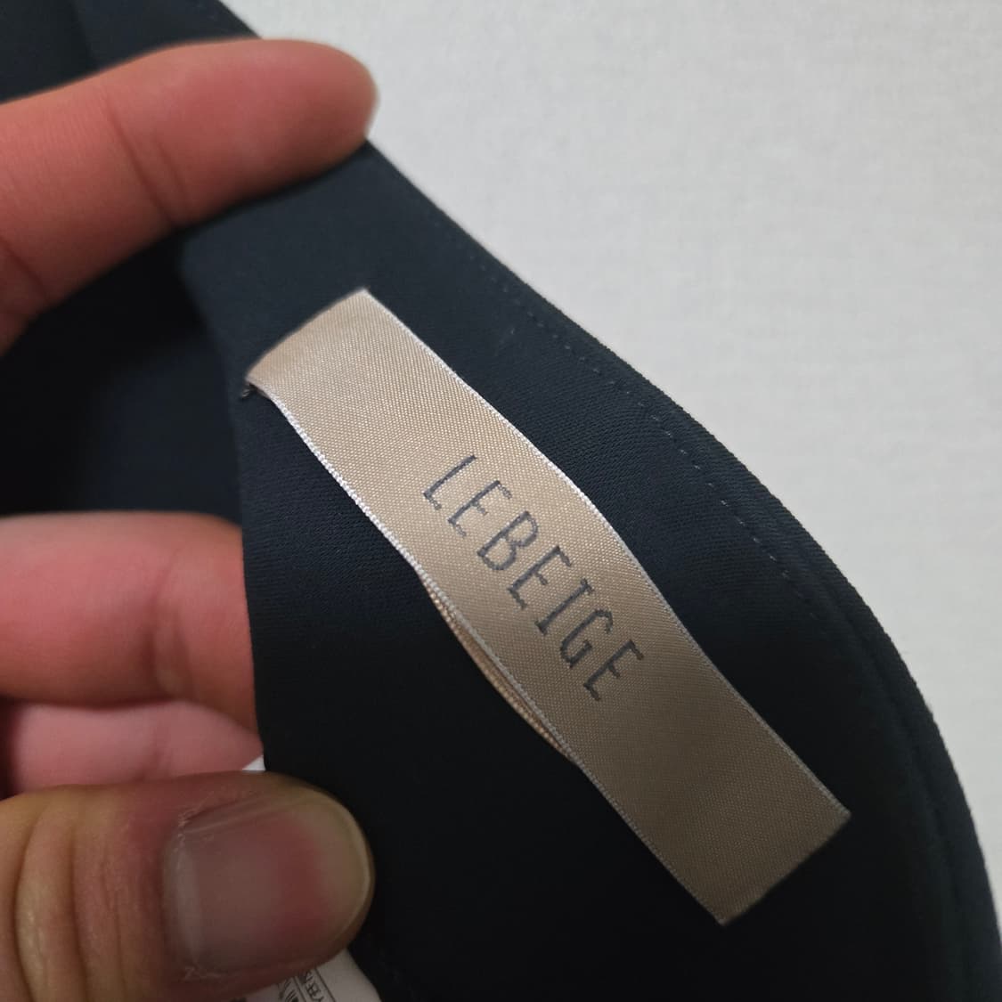 르베이지 언발란스 슬랙스 / 여성 팬츠/ 여성 슬랙스  상품이미지2