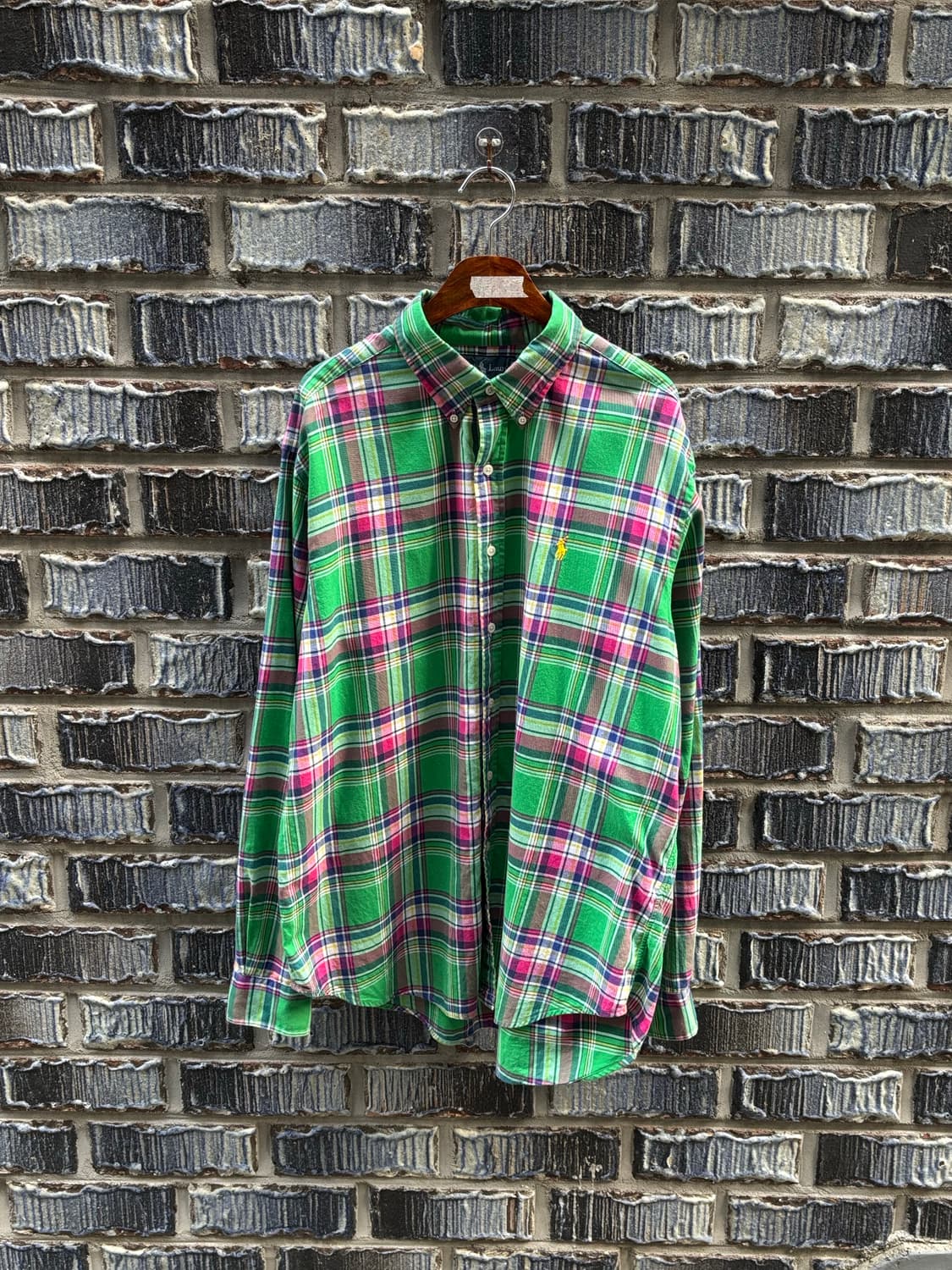 폴로랄프로렌 타탄체크 셔츠 상품이미지1