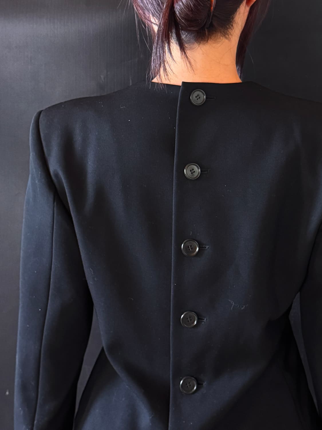 80s 아르마니 백버튼 테일러드 자켓 상품이미지2