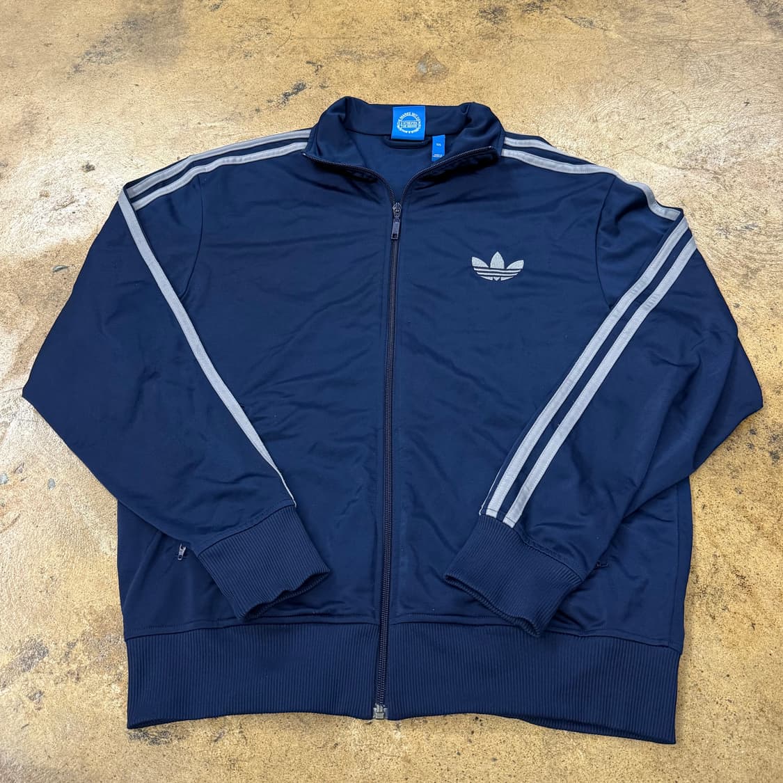 아디다스 네이비 그레이 구파 져지 트랙탑 105 상품이미지2