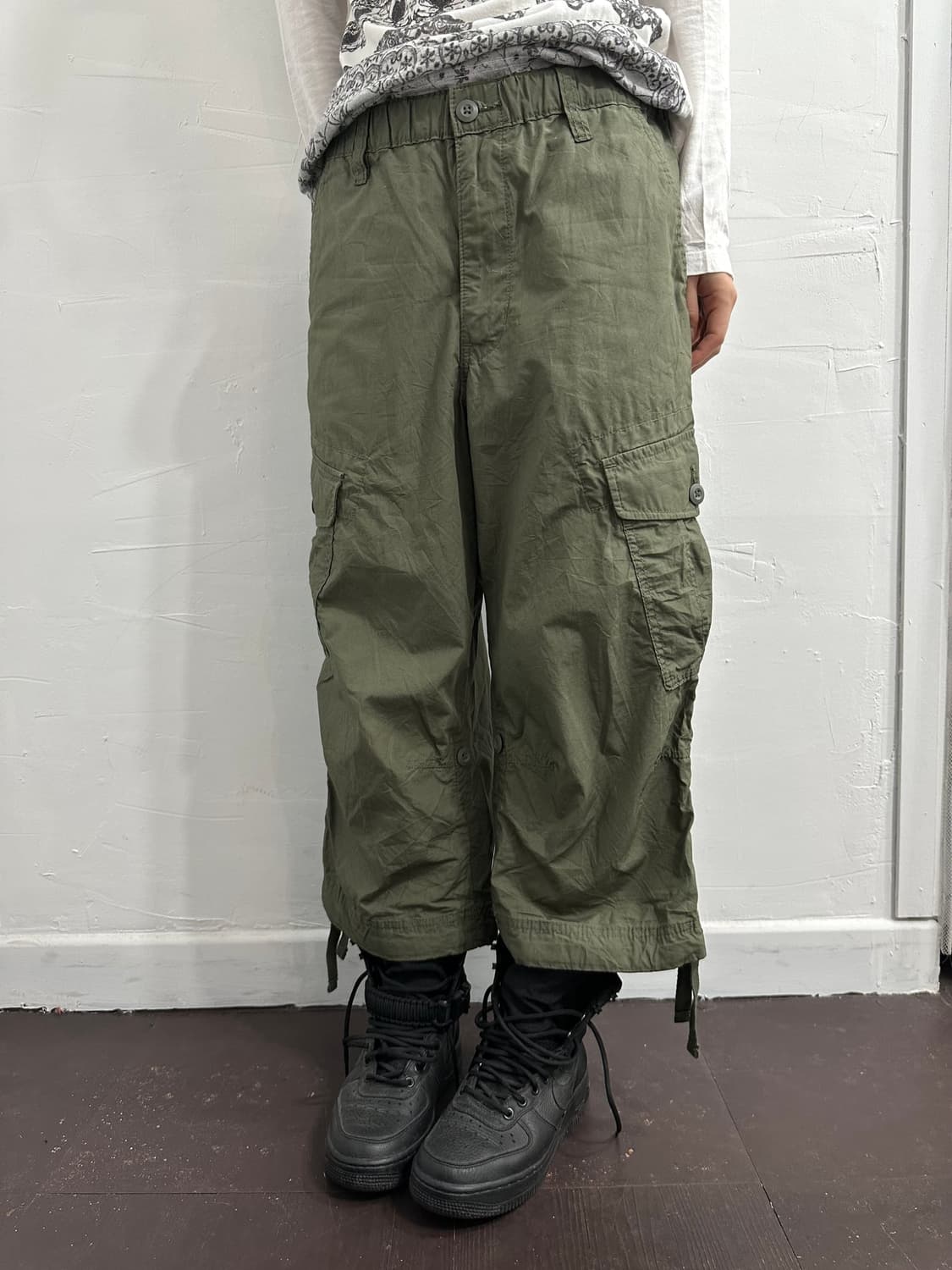 khaki cargo pants 상품이미지2