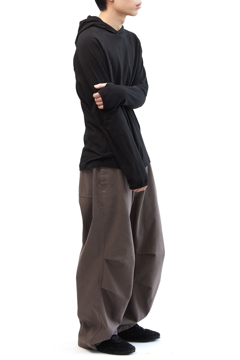 해칭룸 베이스 후디 블랙 상품이미지2