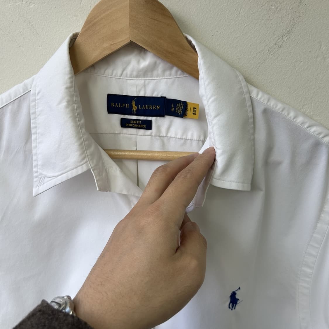 15356 - 폴로 랄프로렌 화이트 셔츠 상품이미지3
