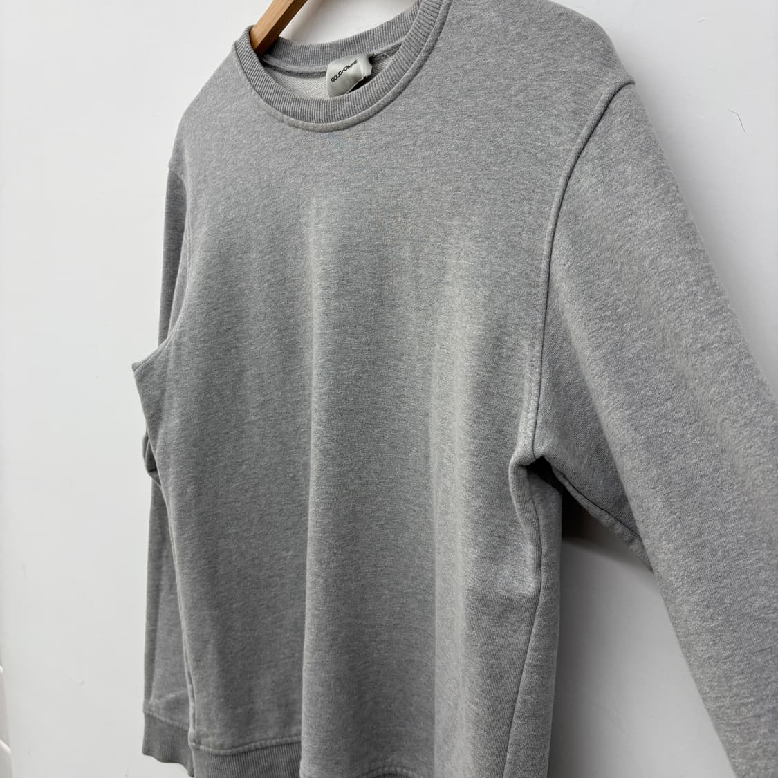 솔리드옴므 회색 맨투맨 티셔츠 남성 L 상품이미지2