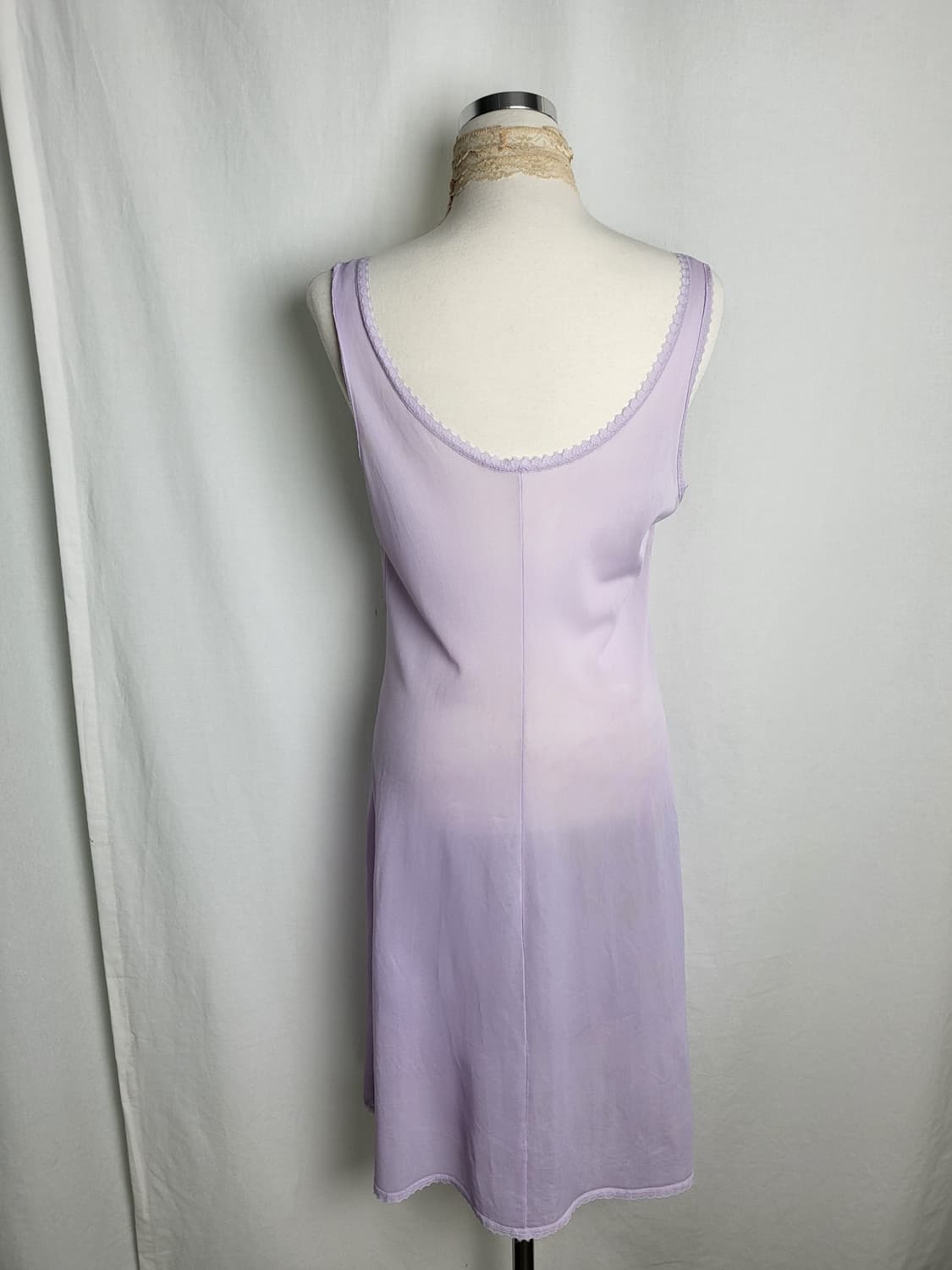 빈티지 라일락 퍼플 슬립 드레스 상품이미지3