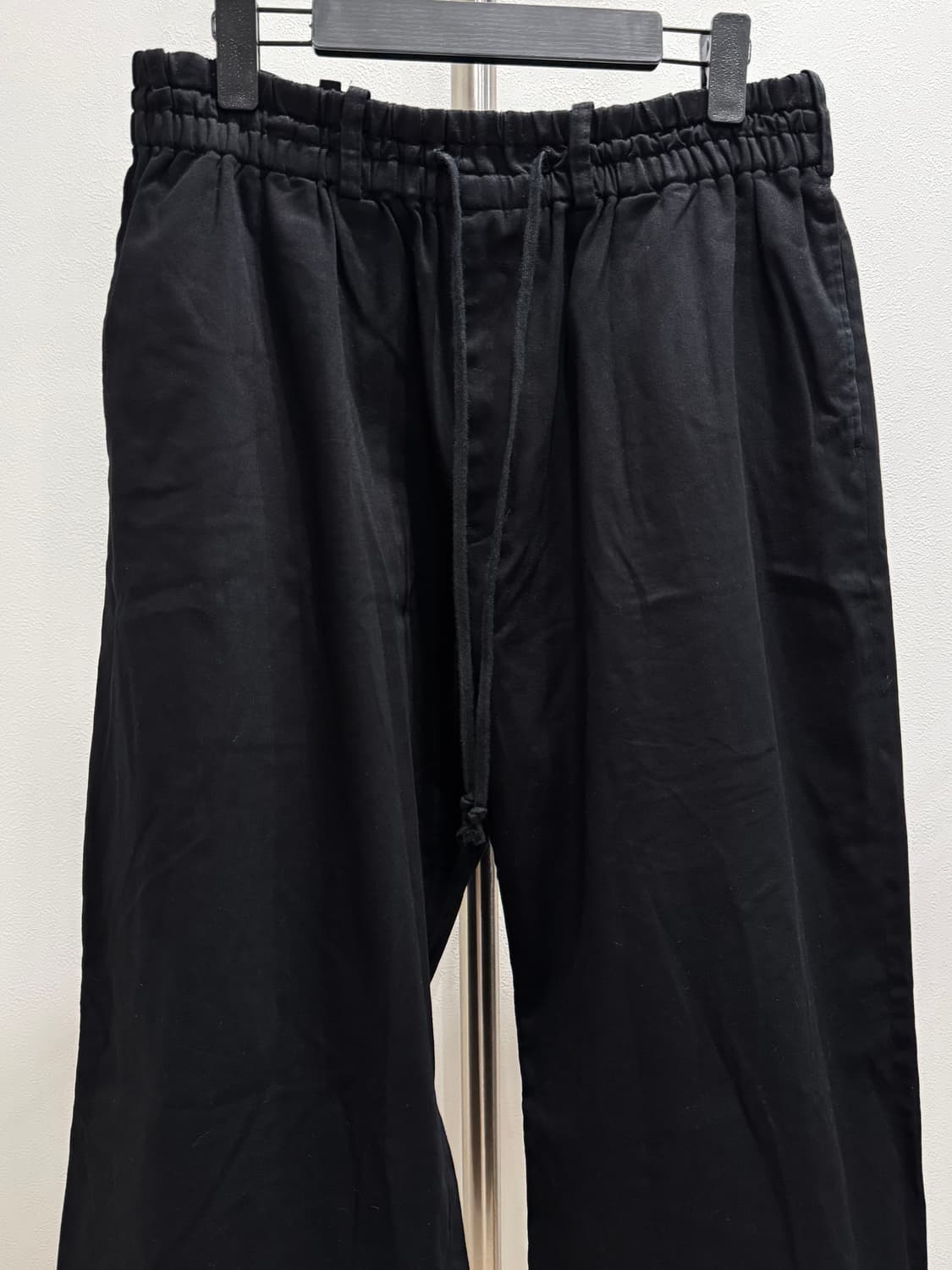 요지야마모토 18aw 코튼 와이드 하카마 팬츠 상품이미지3