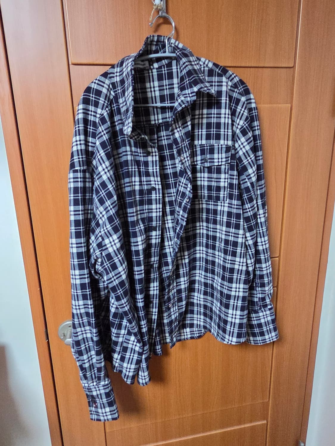 ANTERIORLOVED 체크 셔츠 XL 상품이미지3