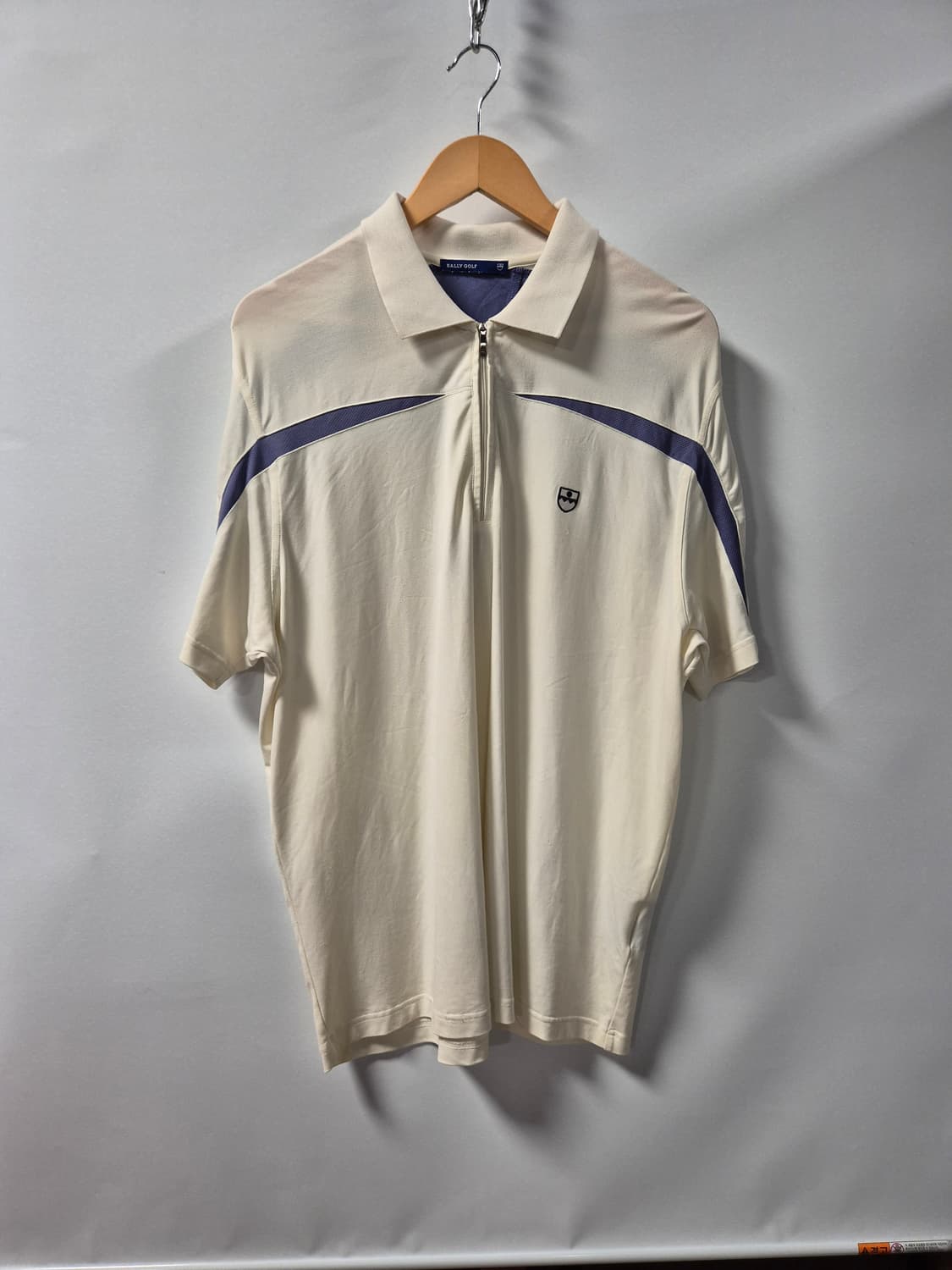 *무료배송*BALLY GOLF 아이보리 남성 골프웨어 폴로티 (상태A급) 상품이미지1