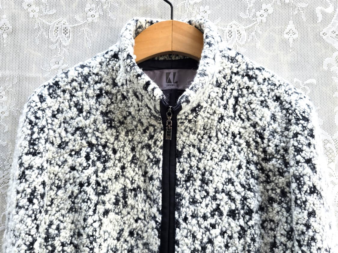 칼 라거펠트 트위드 집업 자켓 상품이미지2