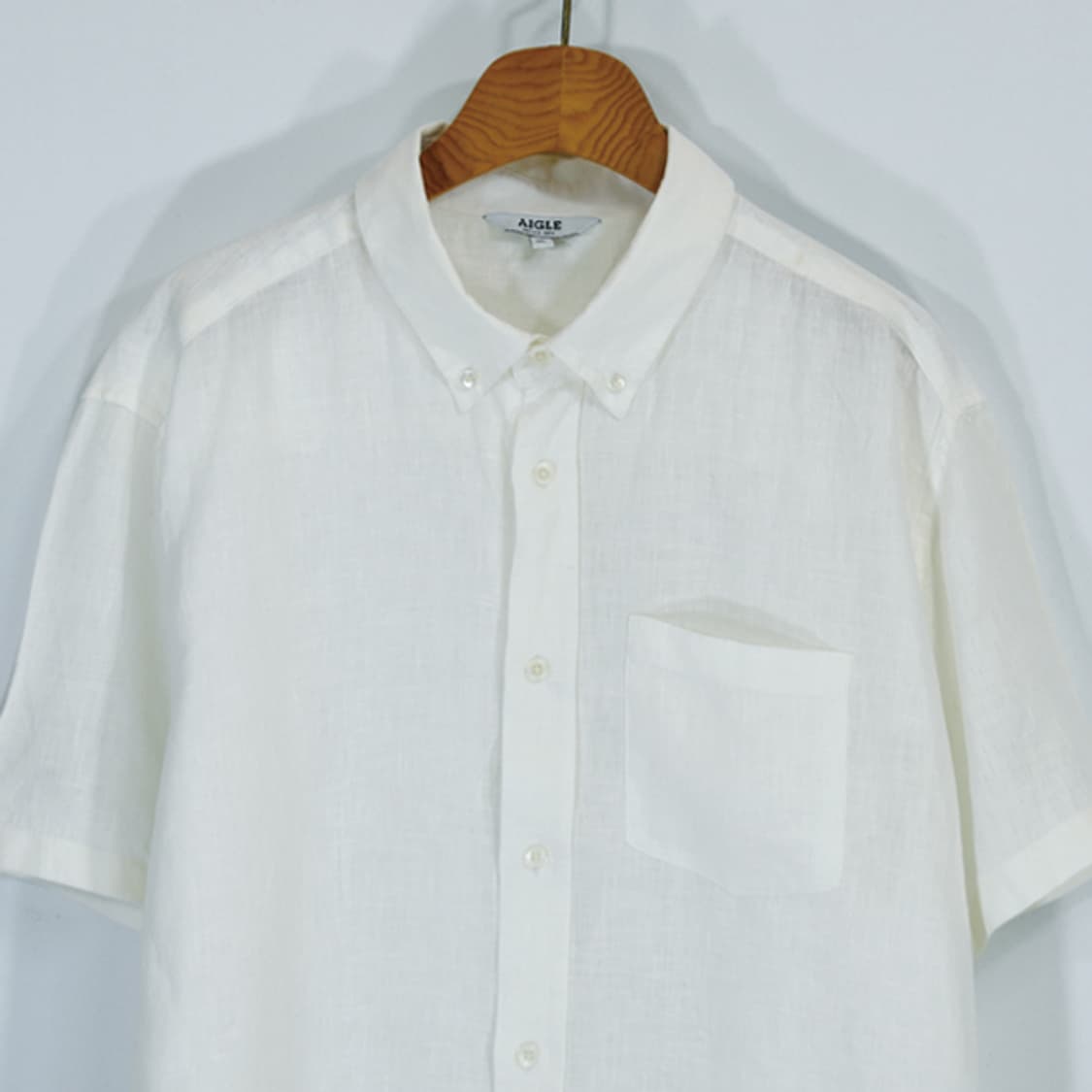 AIGLE 린넨반팔셔츠 상품이미지3