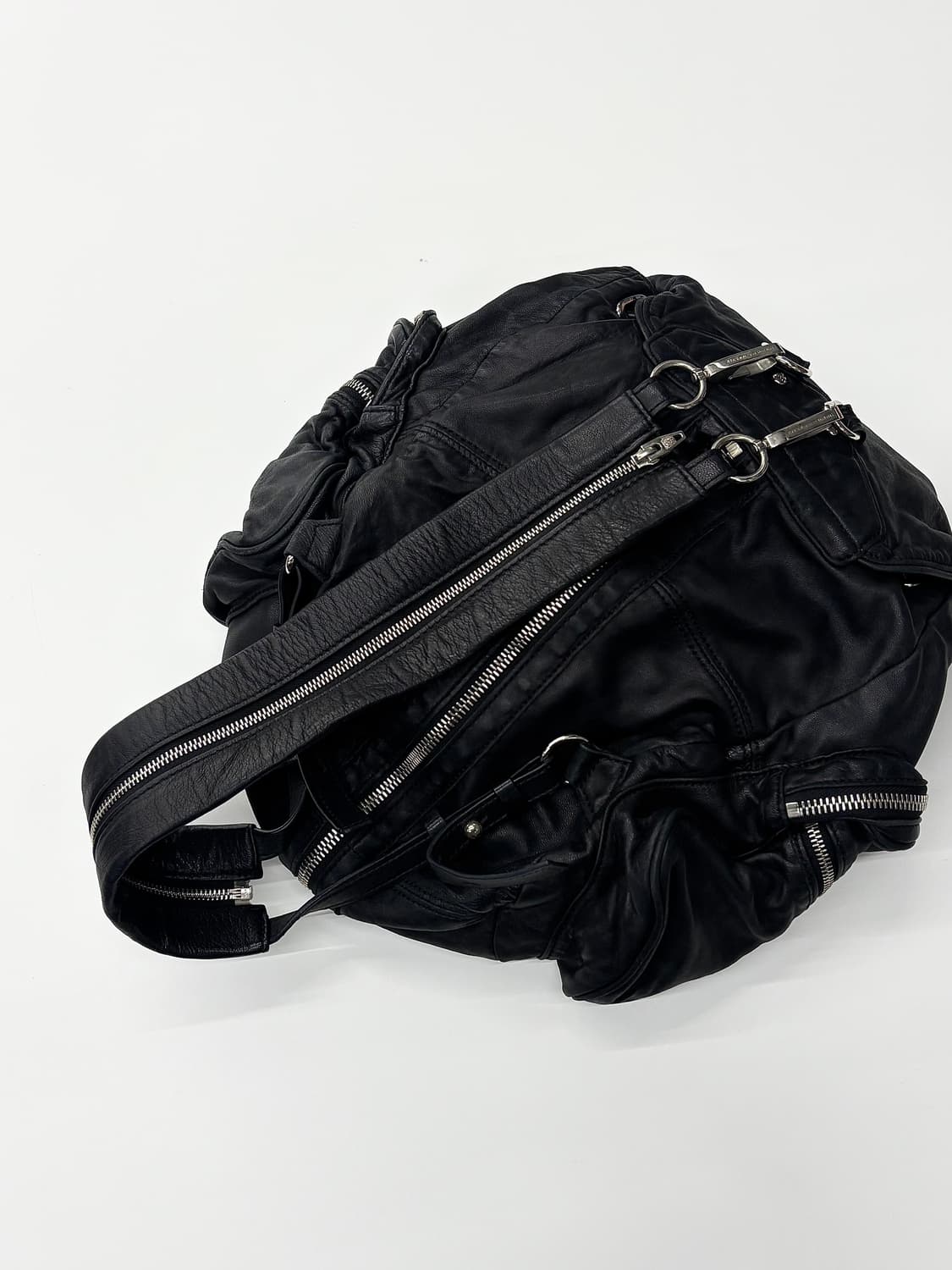 Alexanderwang 알렉산더왕 블랙 레더백 상품이미지6