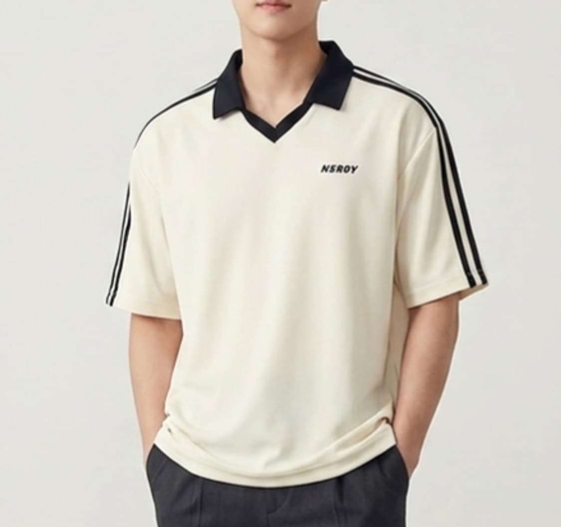 [100-105]널디 스포티 저지 반팔 카라티 상품이미지1