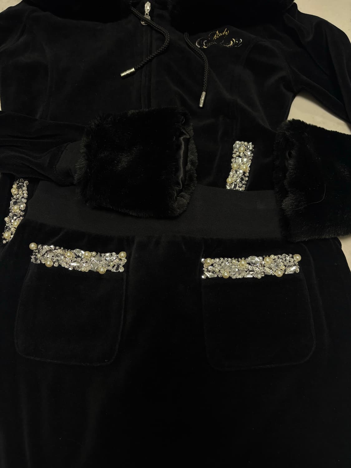 RADY 갸루퍼 트레이닝셋업 블랙  상품이미지3