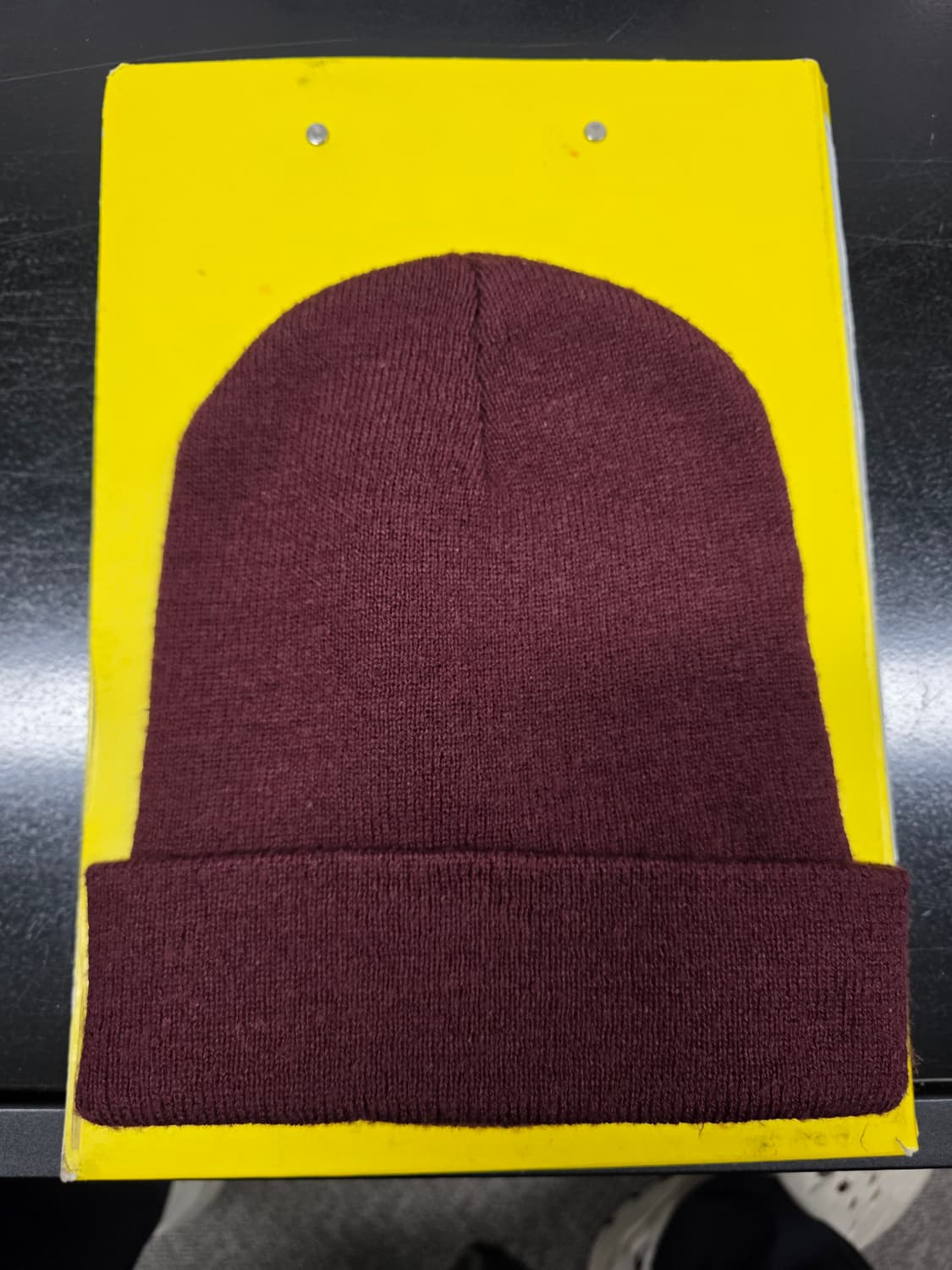 칼하트 아크릴 비니 버건디 상품이미지2