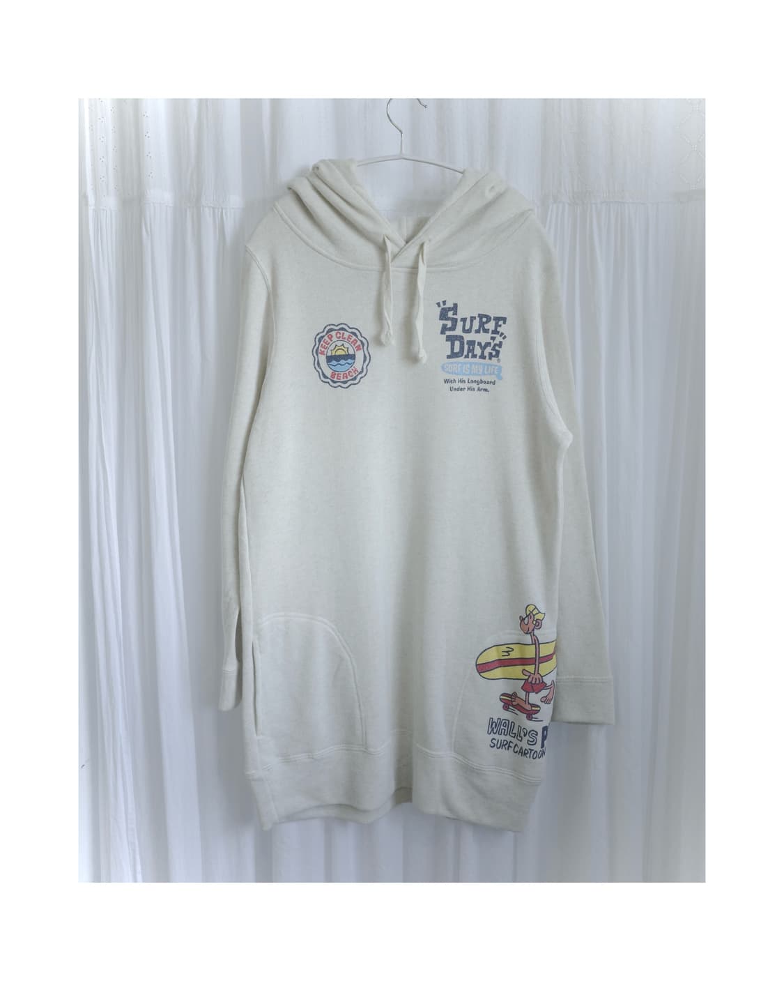 Surf days hoodie one-piece 상품이미지3