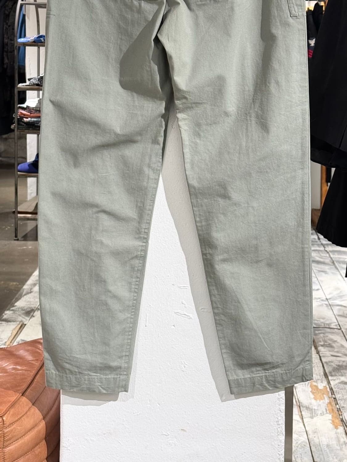 이자벨마랑 에뚜왈 카키 질예 코튼 팬츠 상품이미지6