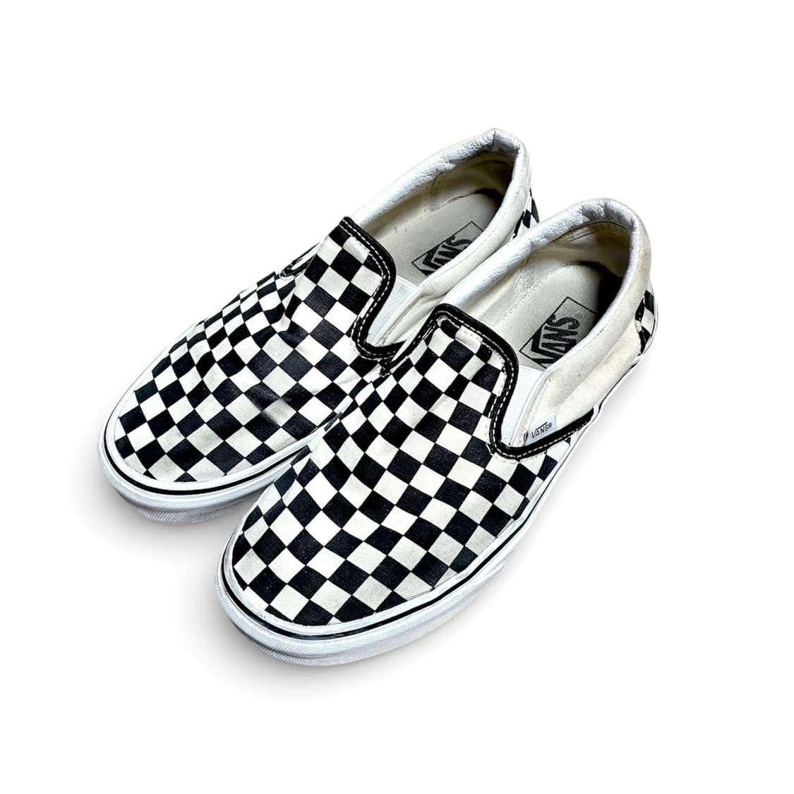 반스 체커보드 슬립온 275사이즈 상품이미지1