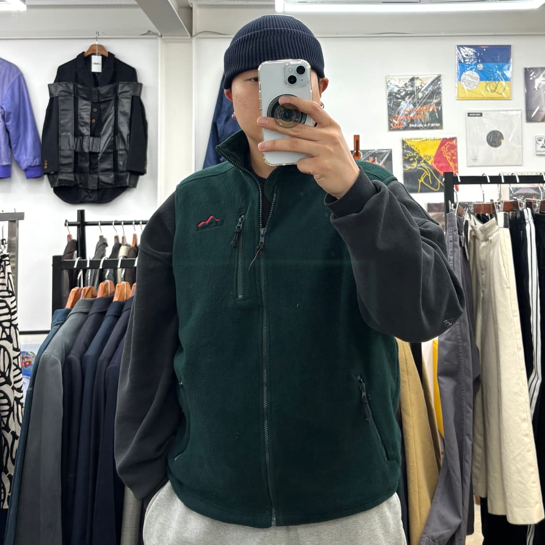 90's 엘엘빈 플리스 베스트 상품이미지2