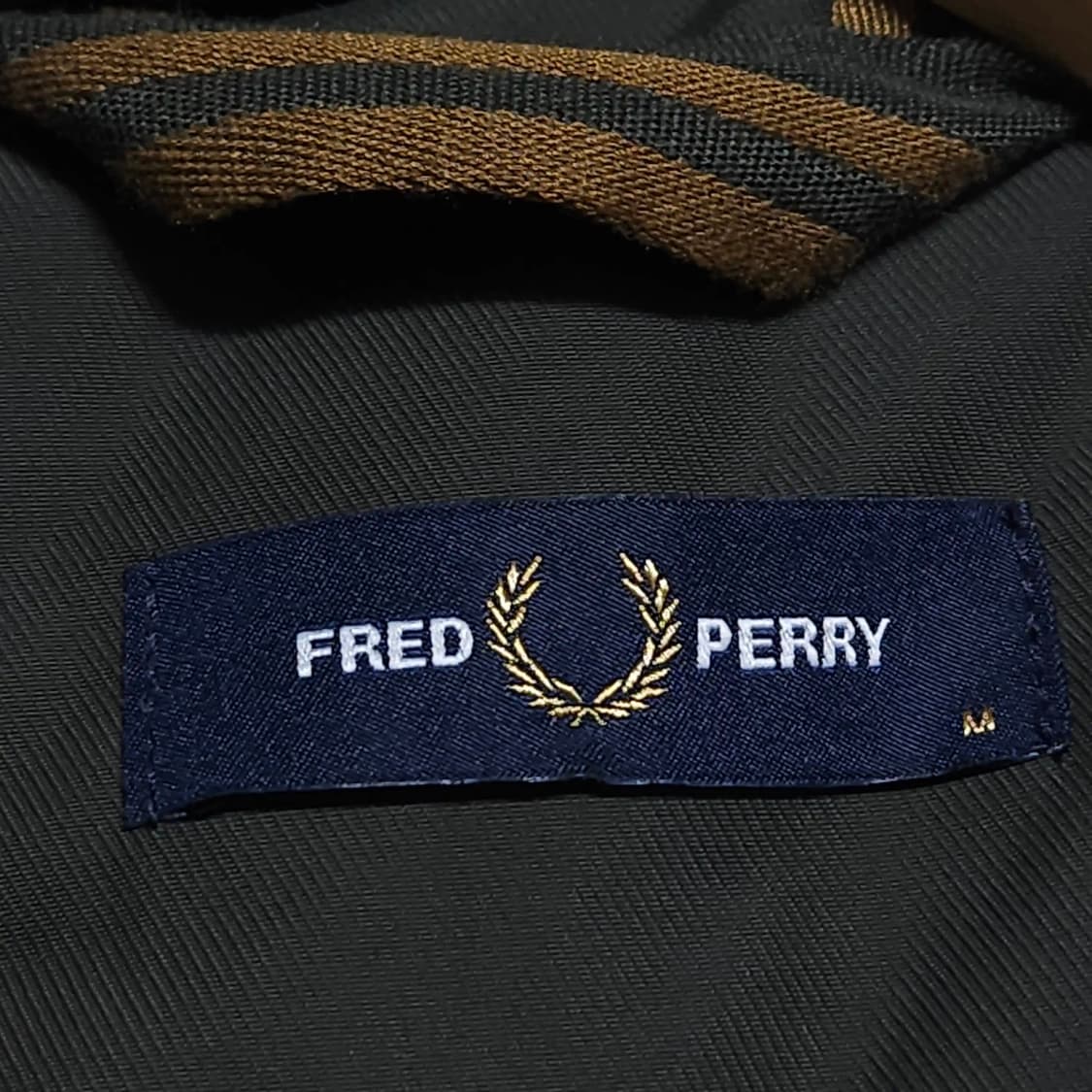 100)FRED PERRY 프레드페리 패디드 야상 패딩 카키 상품이미지6