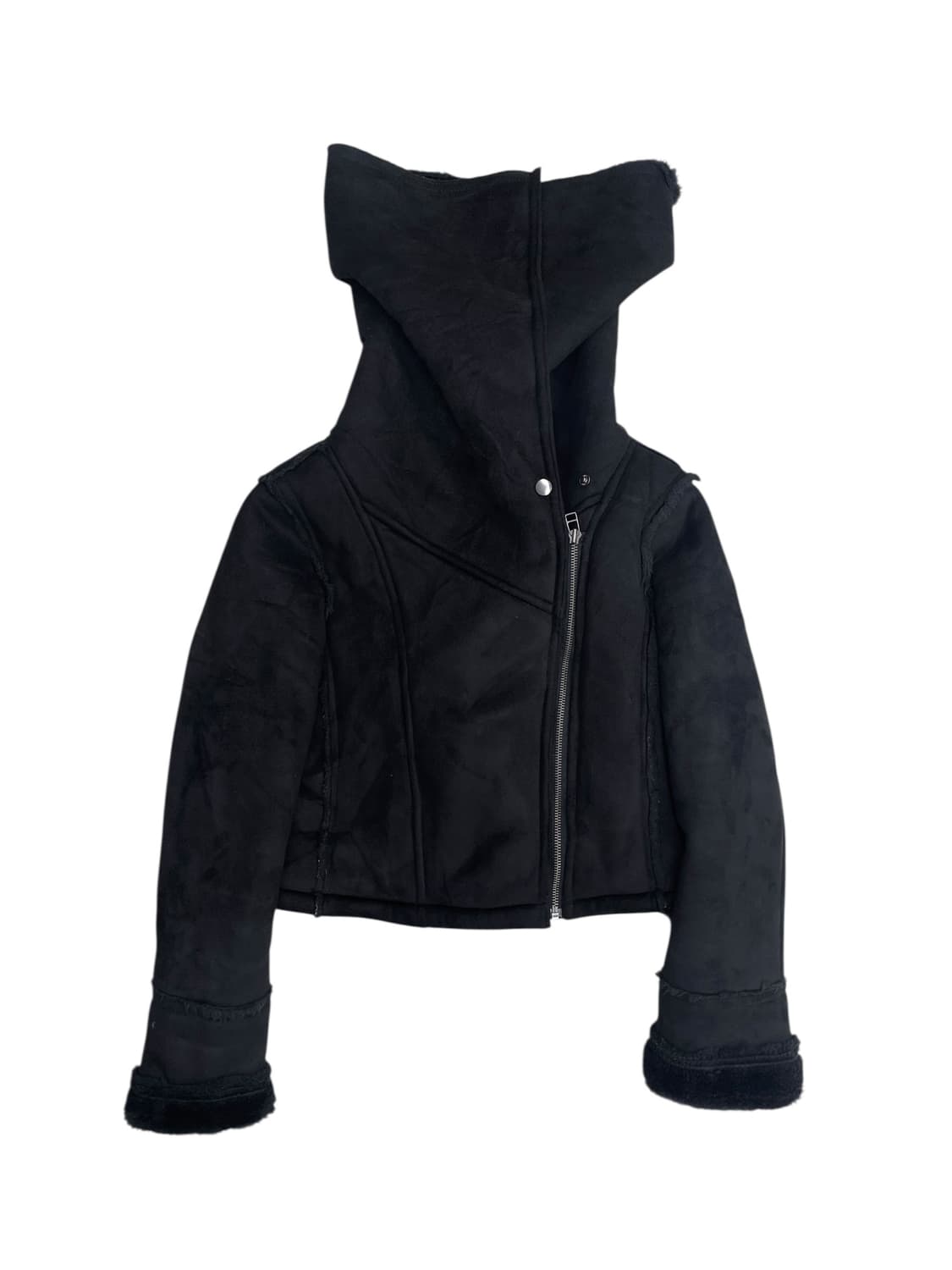 emoda cropped shearling jacket 상품이미지2