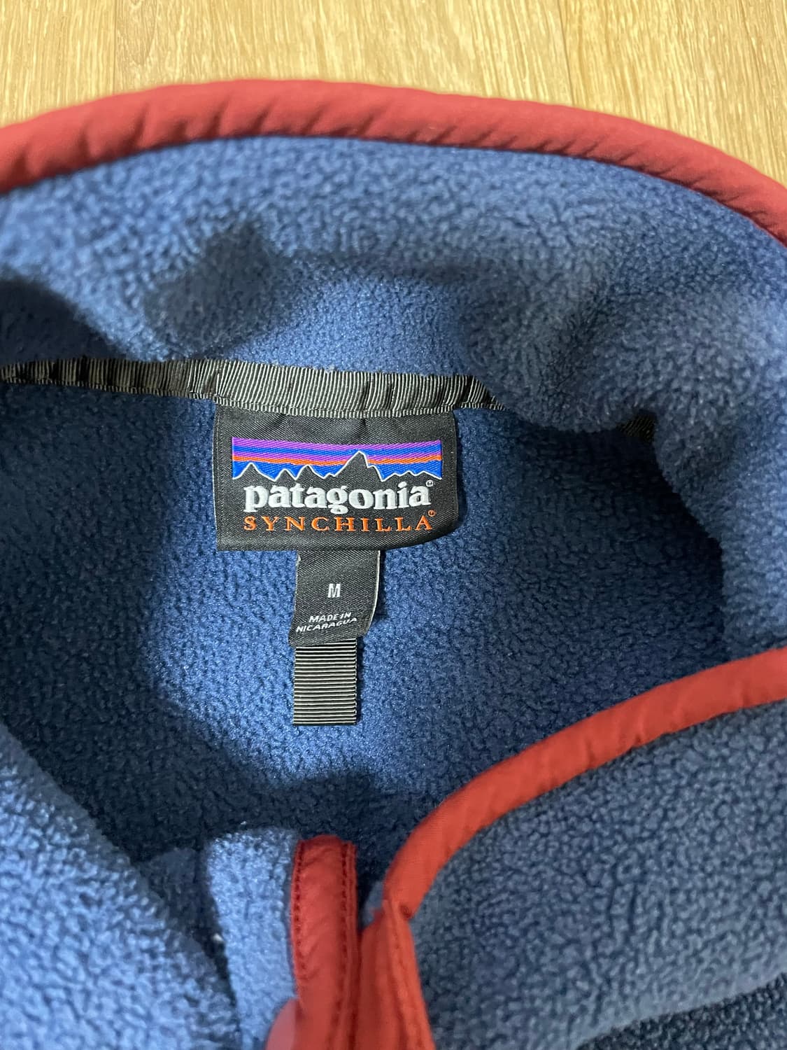 Patagonia synchilla navy 상품이미지3